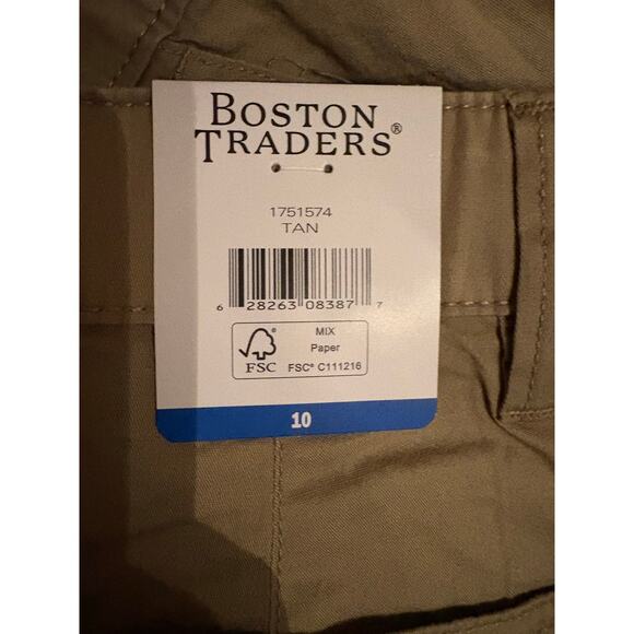 Boston Traders shorts NEW size 10 khaki - Picture 6 of 7